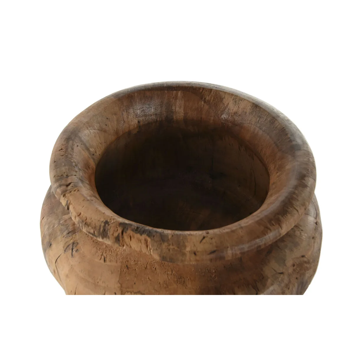 Vase home esprit naturel brun fonce teck 30 x 30 x 20 cm s305350126. Diaytar : Parce que vous méritez le meilleur, nous sélectionnons l'excellence.