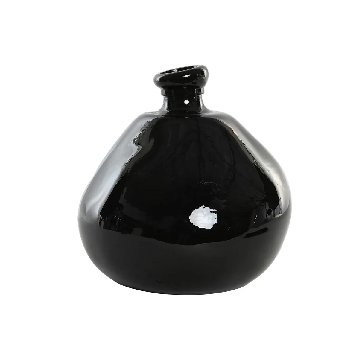 Vase home esprit noir cristal recycle 31 x 31 x 32 cm s306117242. Plongez dans l'univers Diaytar où chaque produit raconte une histoire.
