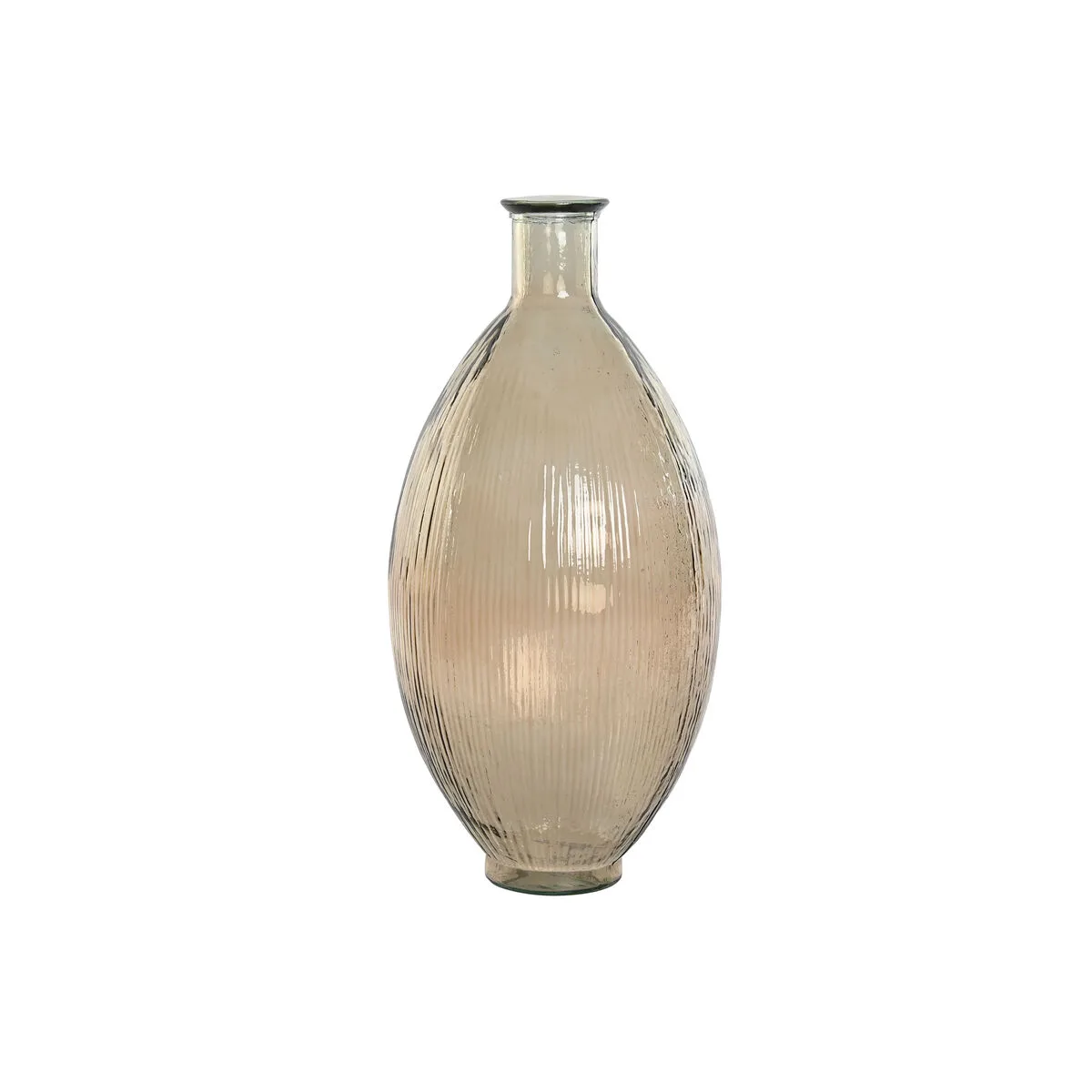 Vase home esprit taupe cristal recycle 30 x 30 x 59 cm s305663969. Diaytar, c'est l'assurance de produits qui durent, tant dans leur construction que dans leur style intemporel.