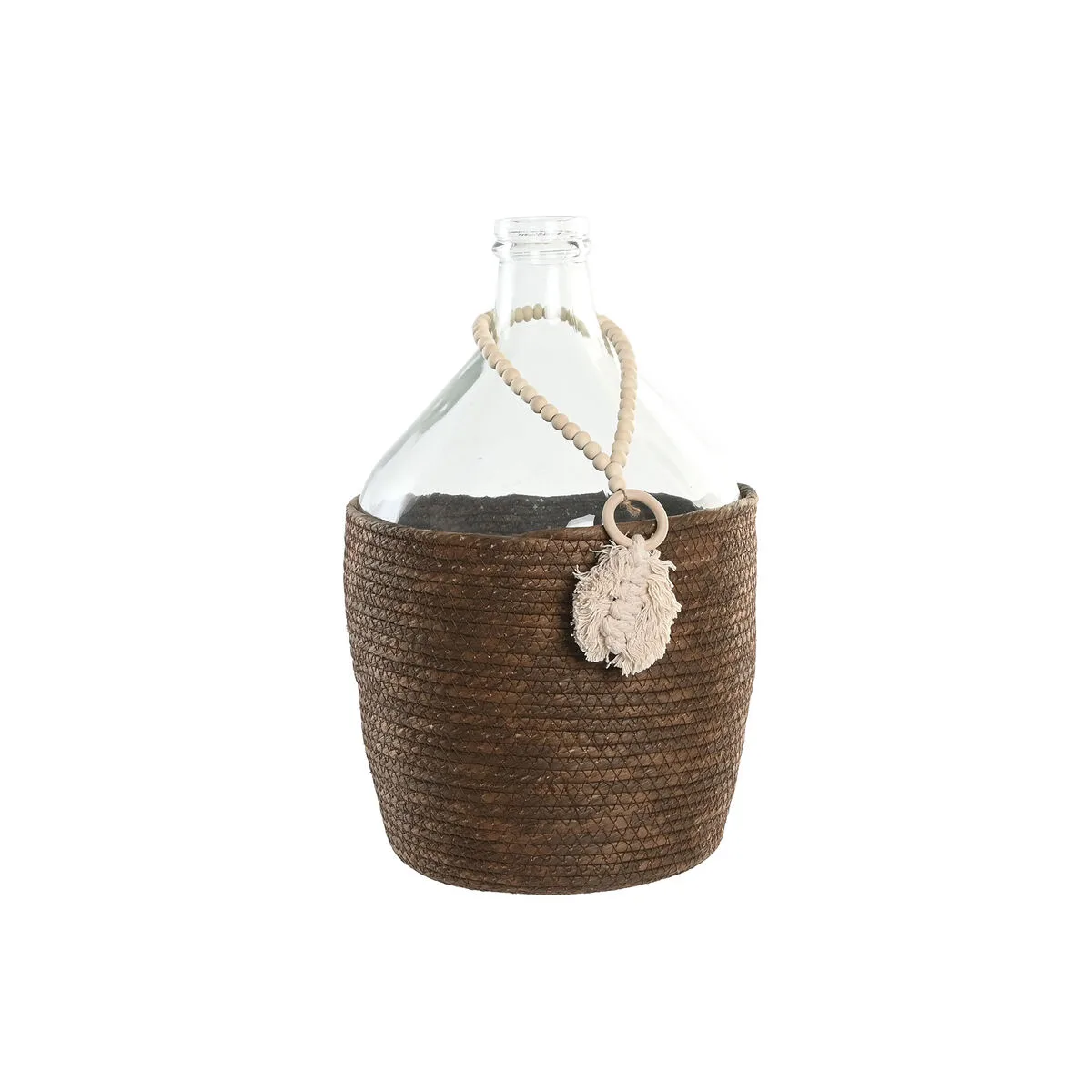Vase home esprit transparent brun fonce verre naturel colonial 26 x 26 x 39 cm s306113322. Exprimez votre personnalité avec les accessoires tendance de Diaytar.