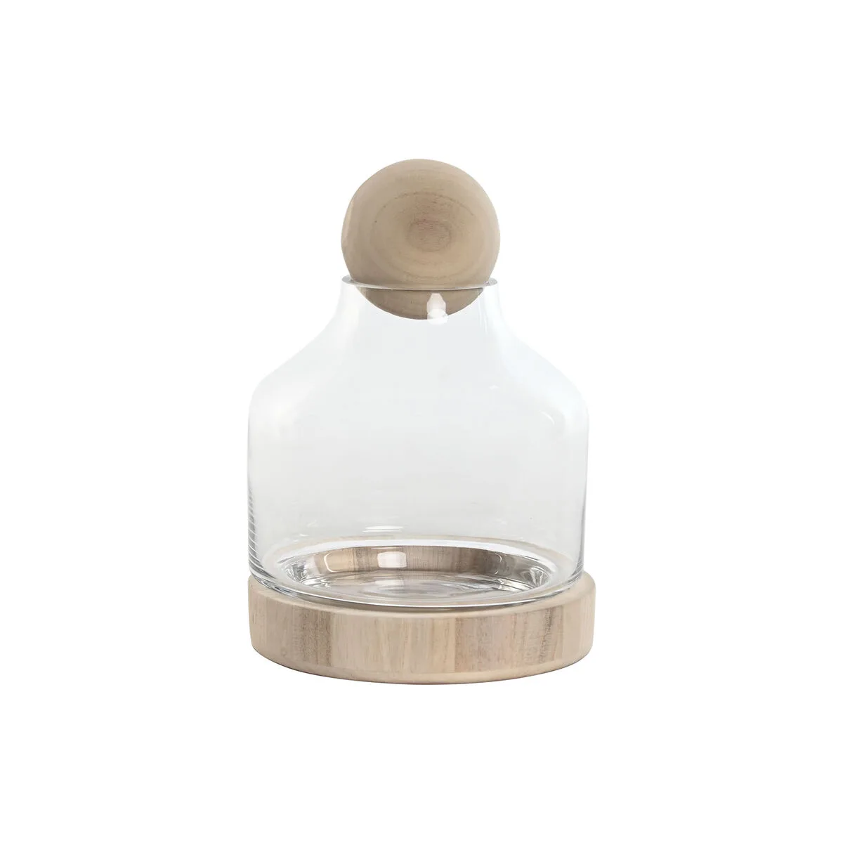 Vase home esprit transparent naturel bois verre 18 x 18 x 24 cm s305687131. Diaytar, une destination où l'on vient pour un produit précis et où l'on reste pour l'étendue et la qualité de l'offre