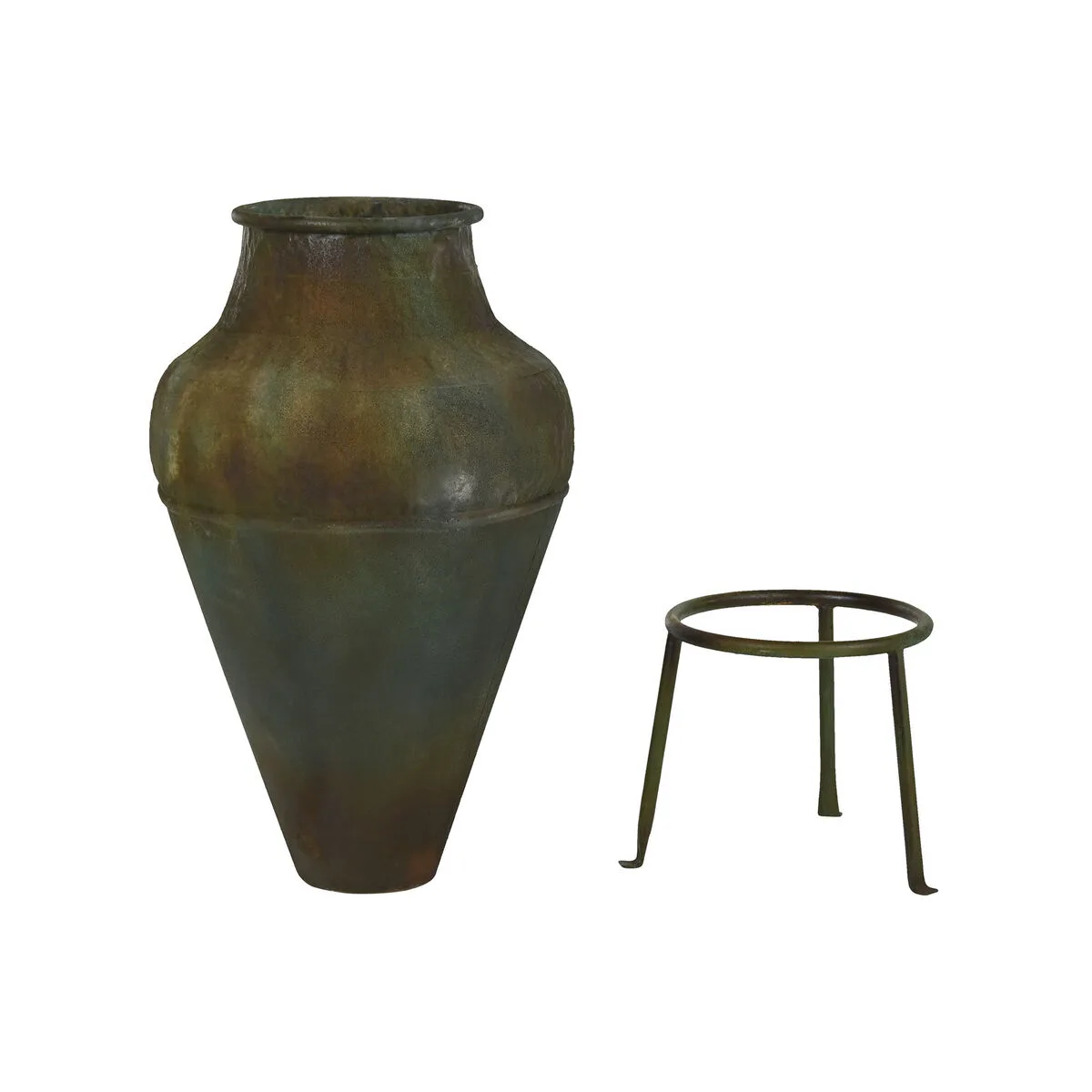 Vase home esprit vert metal 49 x 49 x 91 cm s305910374. Avec Diaytar, profitez d'une sélection généraliste qui a du caractère et qui reflète les aspirations de notre époque