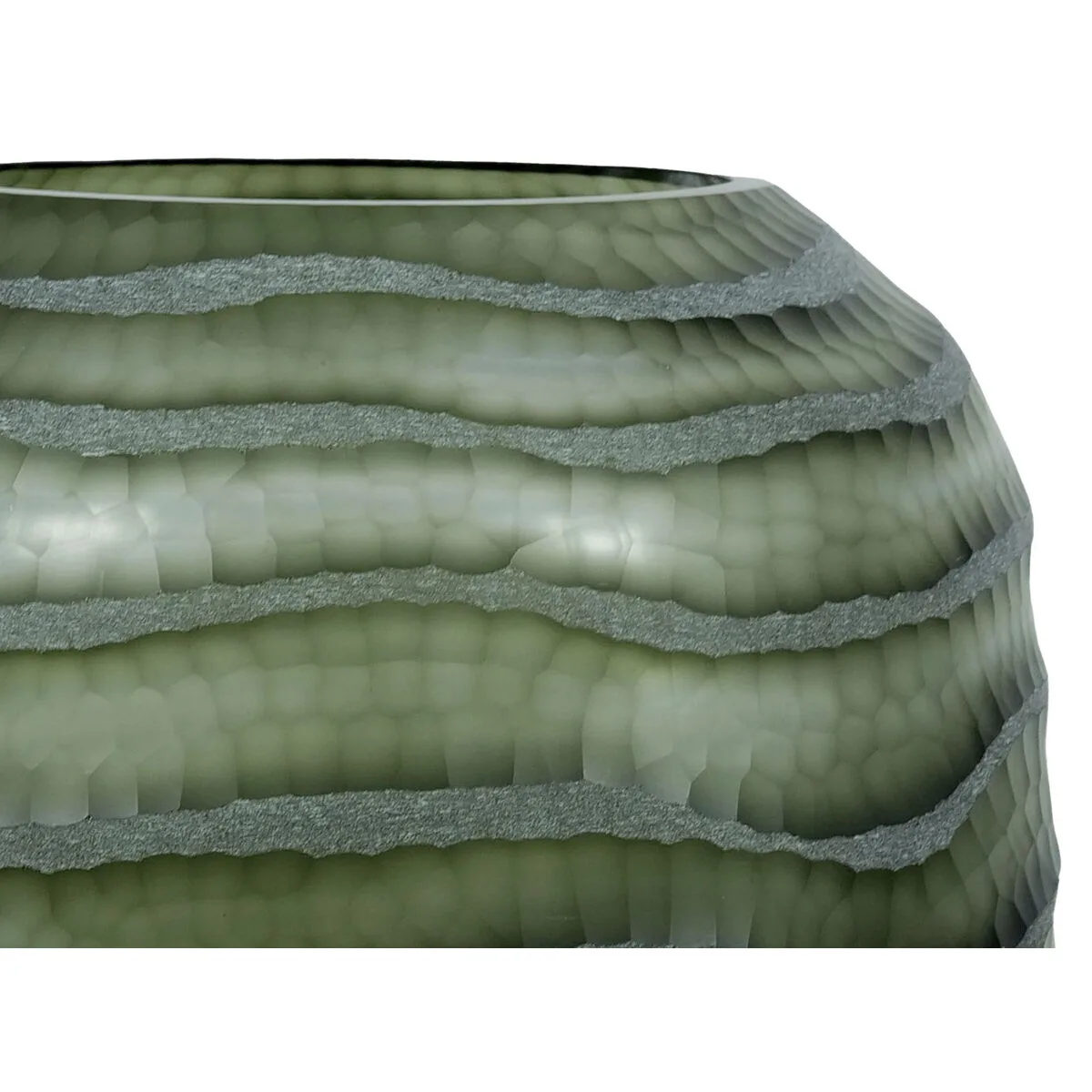 Vase home esprit vert verre moderne 27 x 27 x 33 cm s306125578. Diaytar - L'art de bien vivre commence ici. Découvrez nos collections exclusives.
