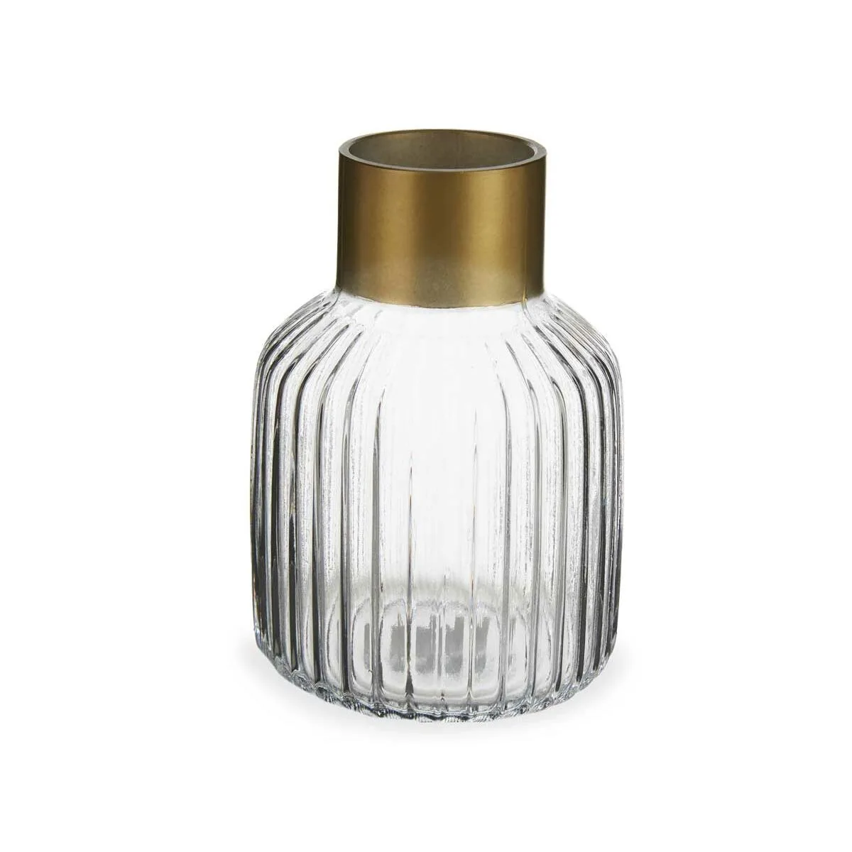 Vase transparent dore verre 14 5 x 22 x 14 5 cm 6 unites s362678623. Explorez Diaytar et laissez-vous surprendre par notre diversité de produits.