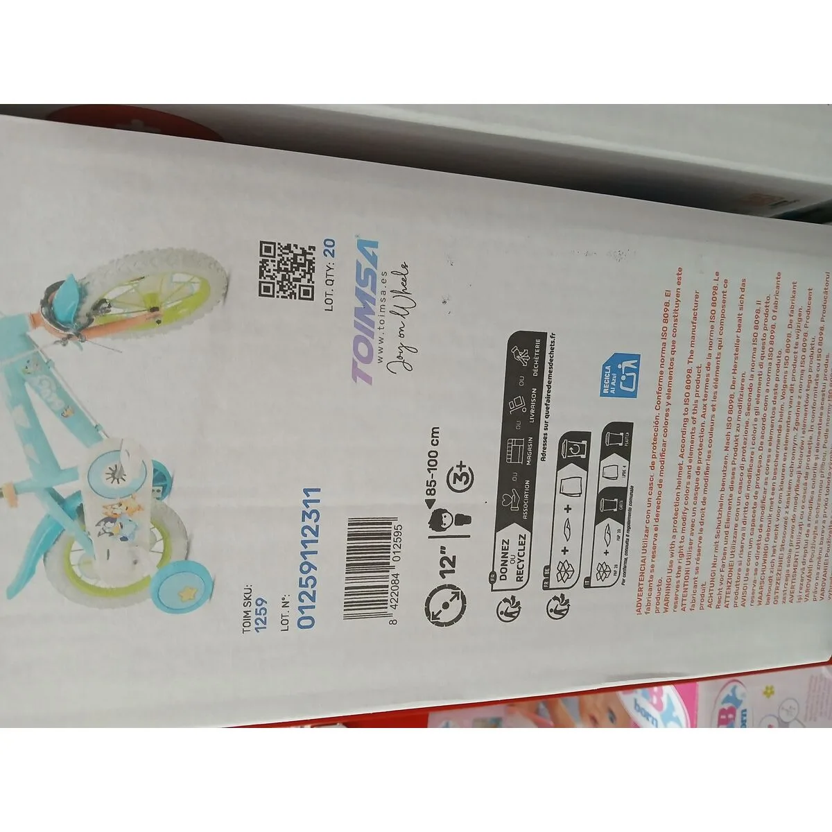 Velo pour enfants bluey 12 bleu vert s243325016. Diaytar vous habille de la tête aux pieds avec goût et raffinement.