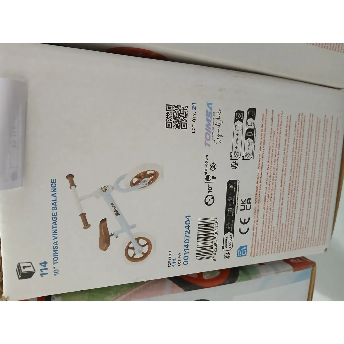 Velo pour enfants toimsa 10 sans pedales 2 ans bleu s243005268. Diaytar : Votre destination shopping en ligne pour découvrir les dernières tendances et produits généraux soigneusement sélectionnés