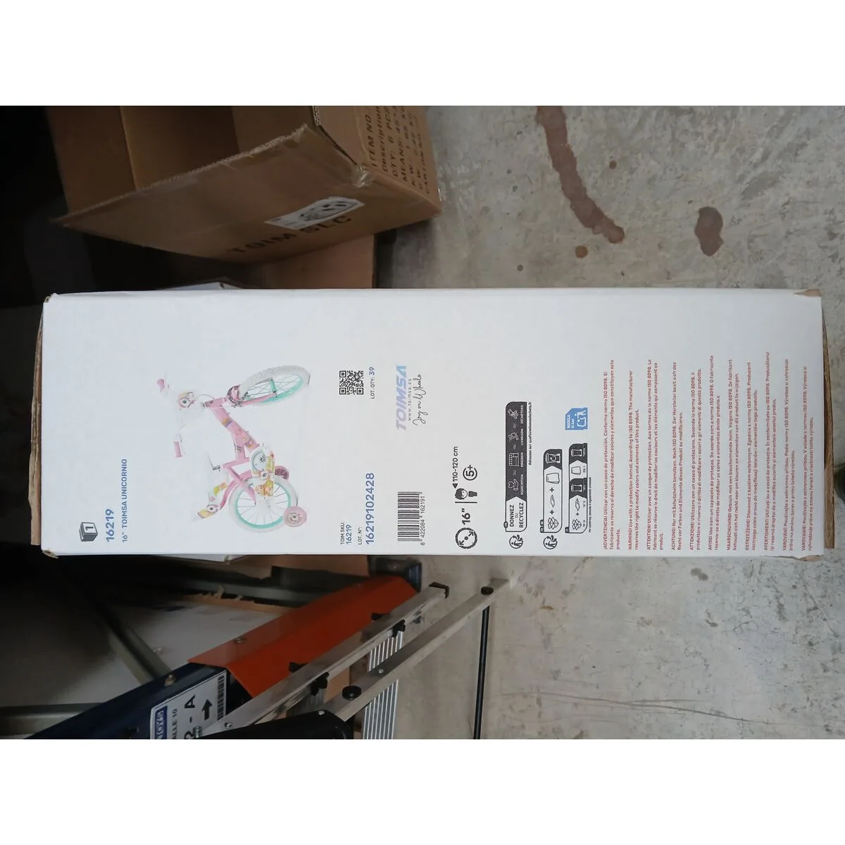 Velo pour enfants toimsa 16 licorne s243670924. Notre mantra chez Diaytar : un produit, un sourire. Nous mesurons notre succès à votre satisfaction instantanée.