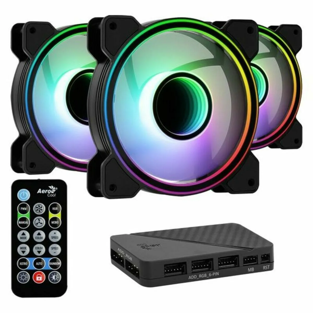 Ventillateur de cabine aerocool mirage 12 argb pro 12v o 12 cm 3 unites 3 pcs s910644091. Les dernières tendances mode vous attendent chez Diaytar !