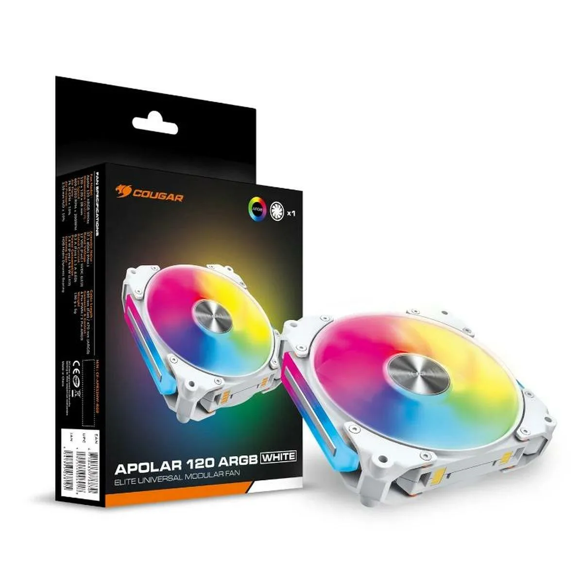 Ventillateur de cabine cougar apolar 120 o 12 cm blanc argb s024130150. Notre algorithme préféré chez Diaytar ? L'humain. Car rien ne remplace le coup de cœur pour un produit exceptionnel.