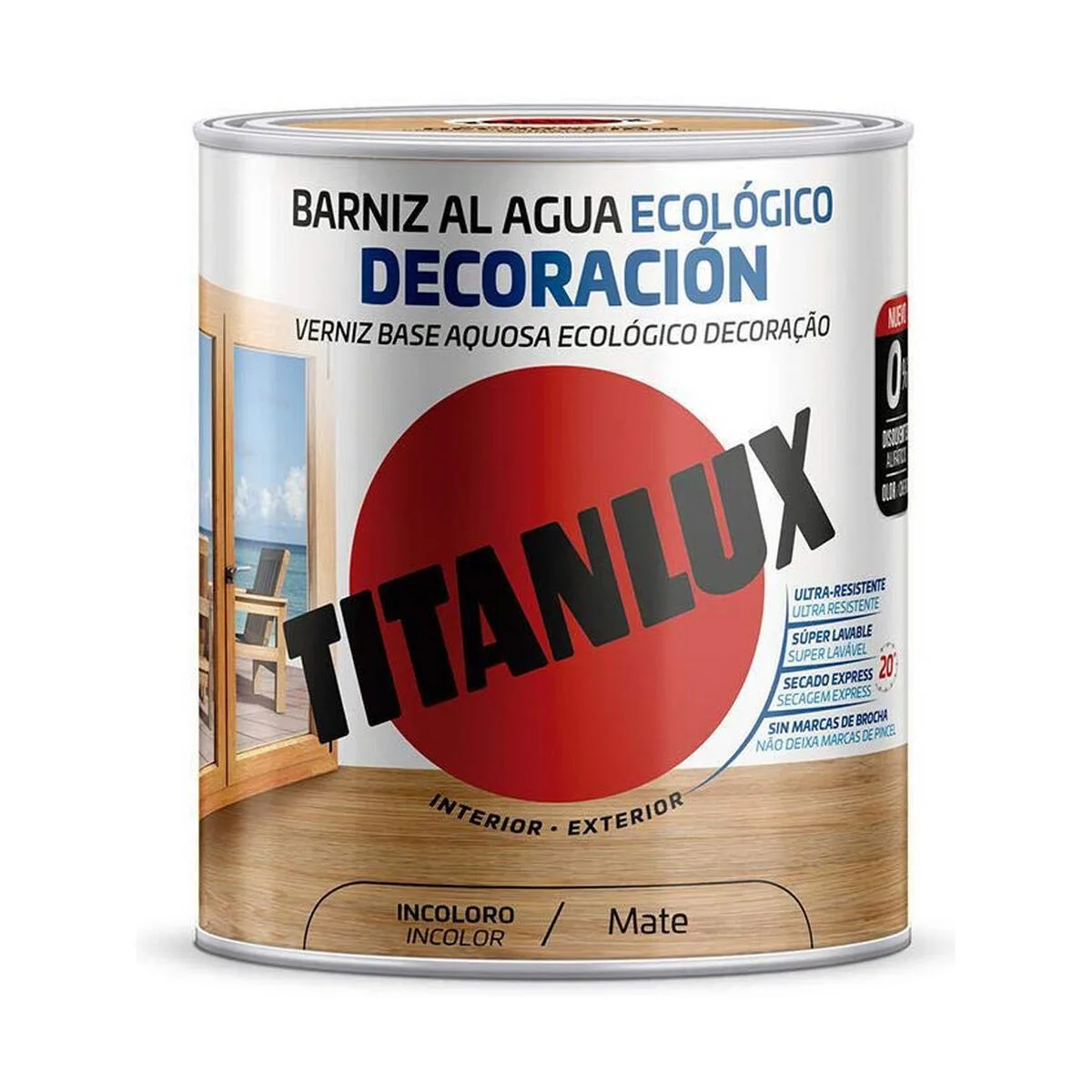 Vernis a base d eau titanlux m22100014 ecologique 250 ml incolore mat s791325444. Diaytar a fait le pari de la transparence : nous vous disons tout sur l'origine et la conception de nos produits.