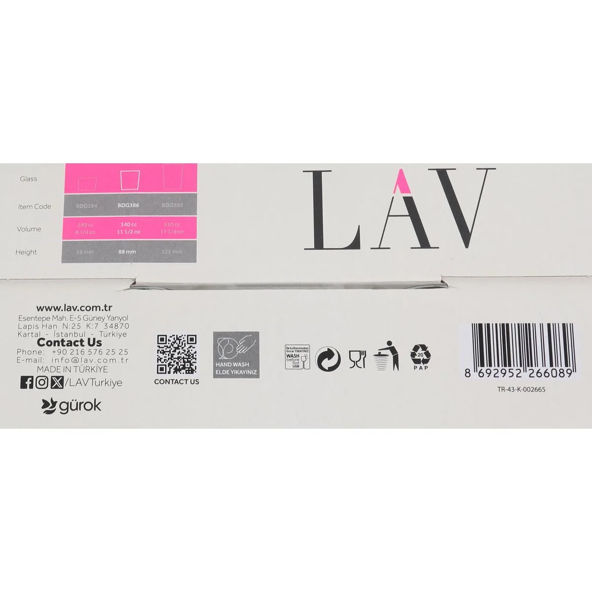 Verre a biere lav bdg386sb4942 4 pieces 6 unites s223513669. L'excellence à portée de clic avec la boutique en ligne Diaytar.