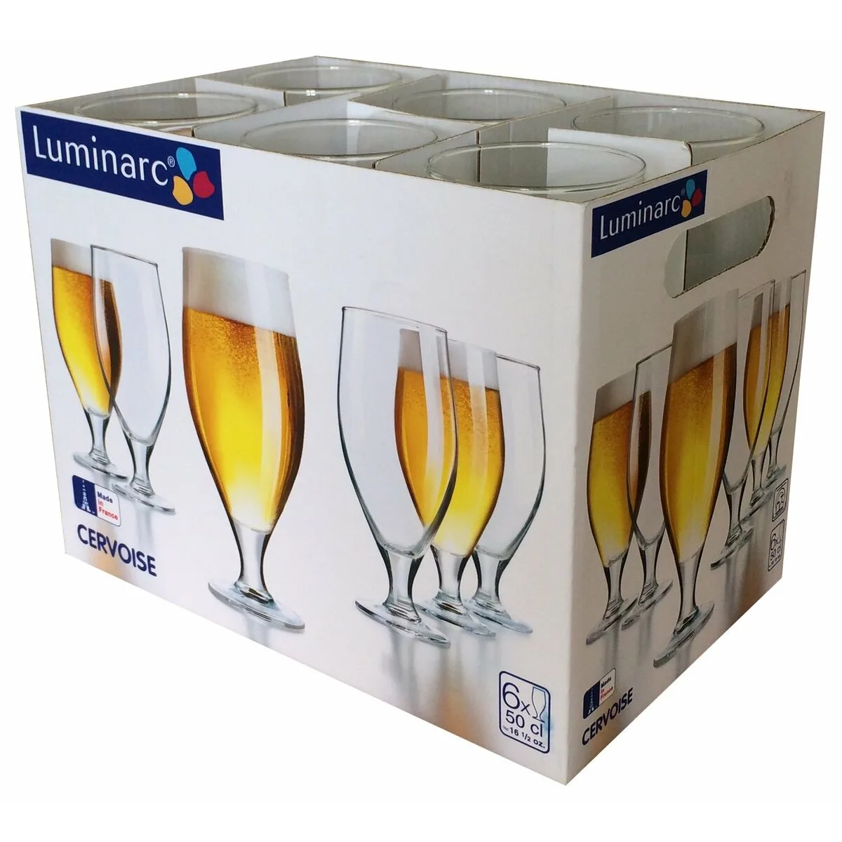 Verre a biere luminarc spirit bar transparent verre 500 ml 6 unites pack 6x s270514118. Diaytar : Parce que vous méritez le meilleur, nous sélectionnons l'excellence.