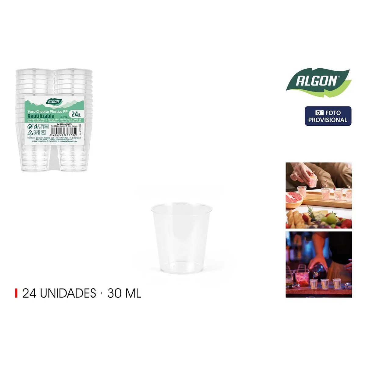 Verre a liqueur algon 30 ml 24 pieces 24 unites s223538545. Avec Diaytar, faites de chaque achat en ligne une découverte et de chaque produit un ajout valuable à votre univers