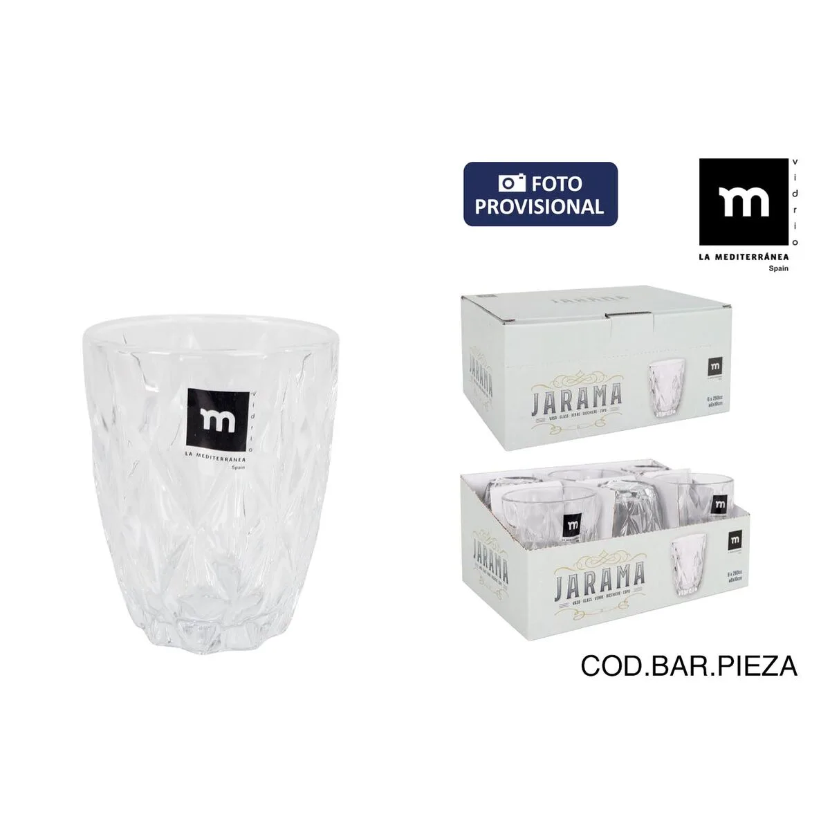 Verre d eau la mediterranea jarama 48 unites s223470828. Exprimez votre personnalité avec les accessoires tendance de Diaytar.