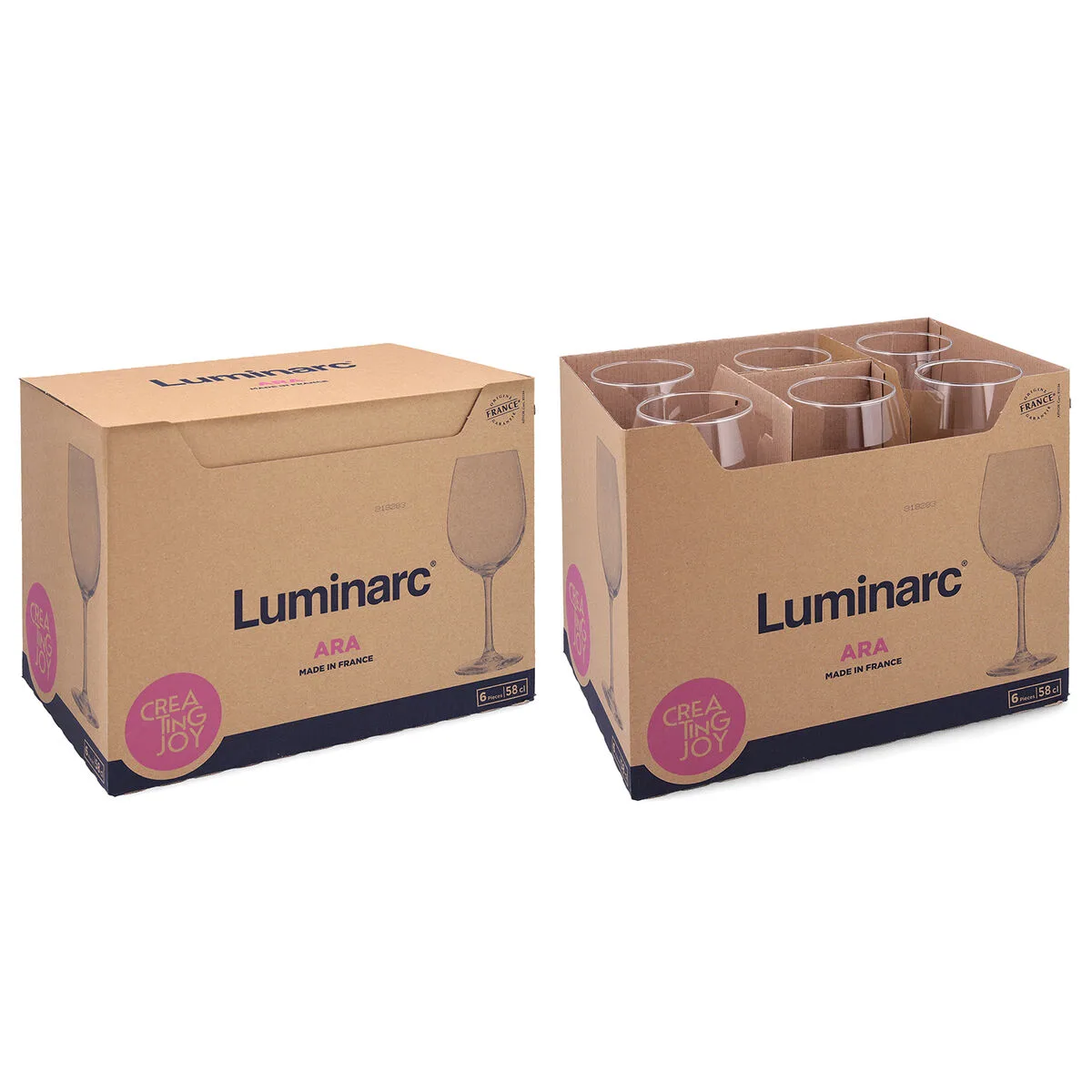 Verre de vin luminarc ara transparent verre 580 ml 6 unites s271303222. Osez l'expérience Diaytar et découvrez comment des produits bien choisis peuvent éléver votre qualité de vie.