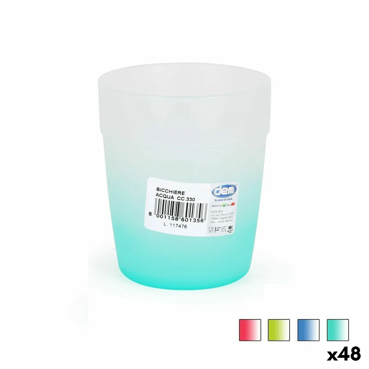 Verre dem cristalway 330 ml 48 unites s222811385. L'art de vivre à la française s'exprime dans notre collection maison Diaytar.