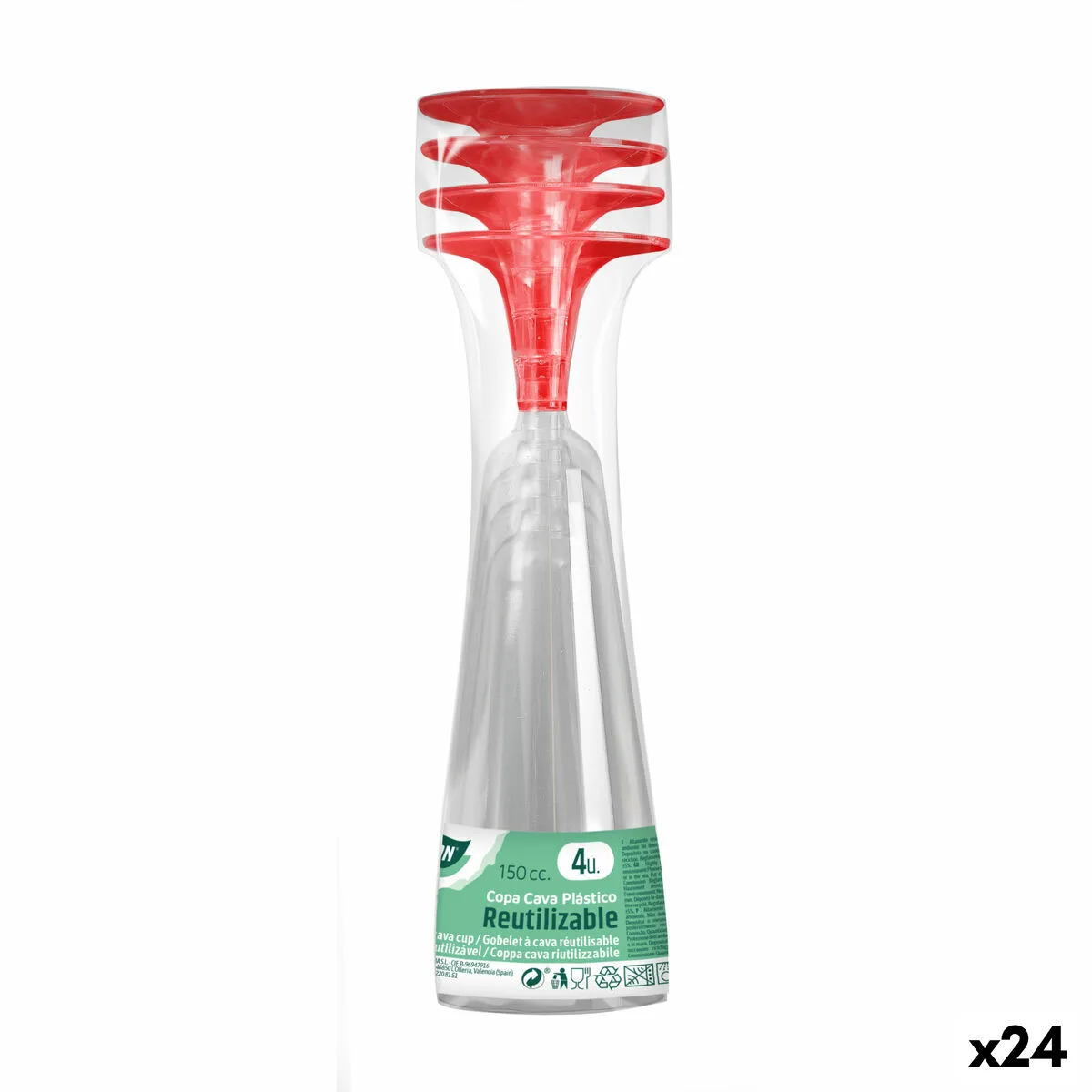 Verres a champagne reutilisables algon rouge 24 unites 150 ml 4 pieces s222949268. Les influenceurs adorent Diaytar pour ses pièces mode avant-gardistes.