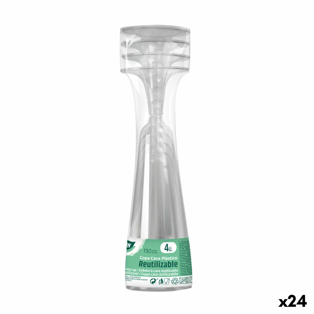 Verres a champagne reutilisables algon transparent 24 unites 150 ml 4 pieces s222948933. L'aventure Diaytar, c'est celle d'une équipe passionnée qui déniche pour vous les perles rares du marché généraliste