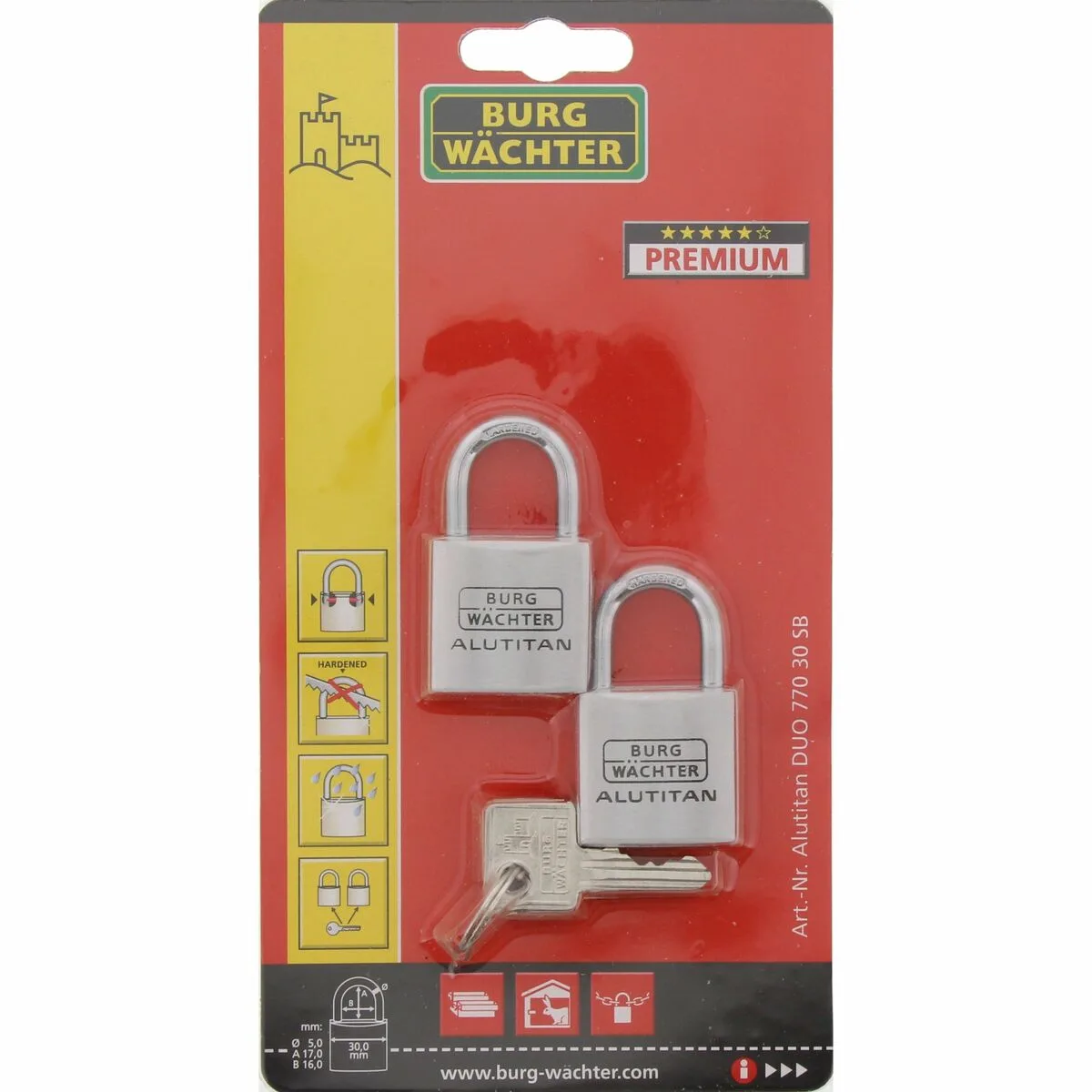 Verrouillage des cles burg wachter duo 770 30 sb acier rectangulaire 2 unites s7100440632. Diaytar a fait le pari de la transparence : nous vous disons tout sur l'origine et la conception de nos produits.