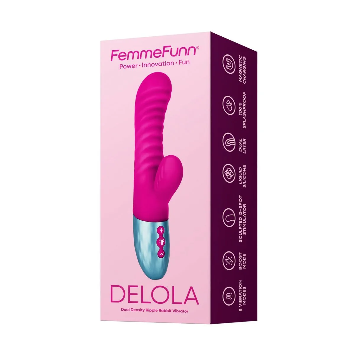 Vibration de stimulation double femmefunn delola rose m040014485. Osez l'originalité avec les créations mode exclusives de Diaytar.