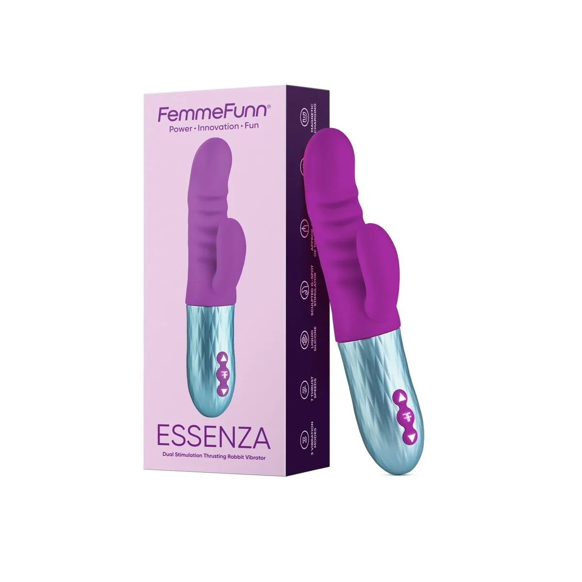 Vibration de stimulation double femmefunn essenza violet m040013025. Découvrez l'univers Diaytar - Des milliers de produits sélectionnés avec soin pour vous.