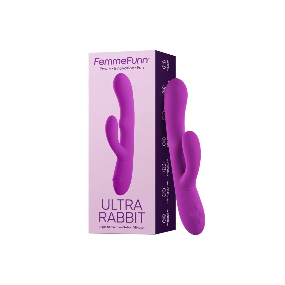 Vibration de stimulation double femmefunn ultra rabbit violet m040010514. Diaytar, c'est le compagnon de ceux qui aiment prendre soin d'eux et de leur intérieur avec des produits choisis avec amour.