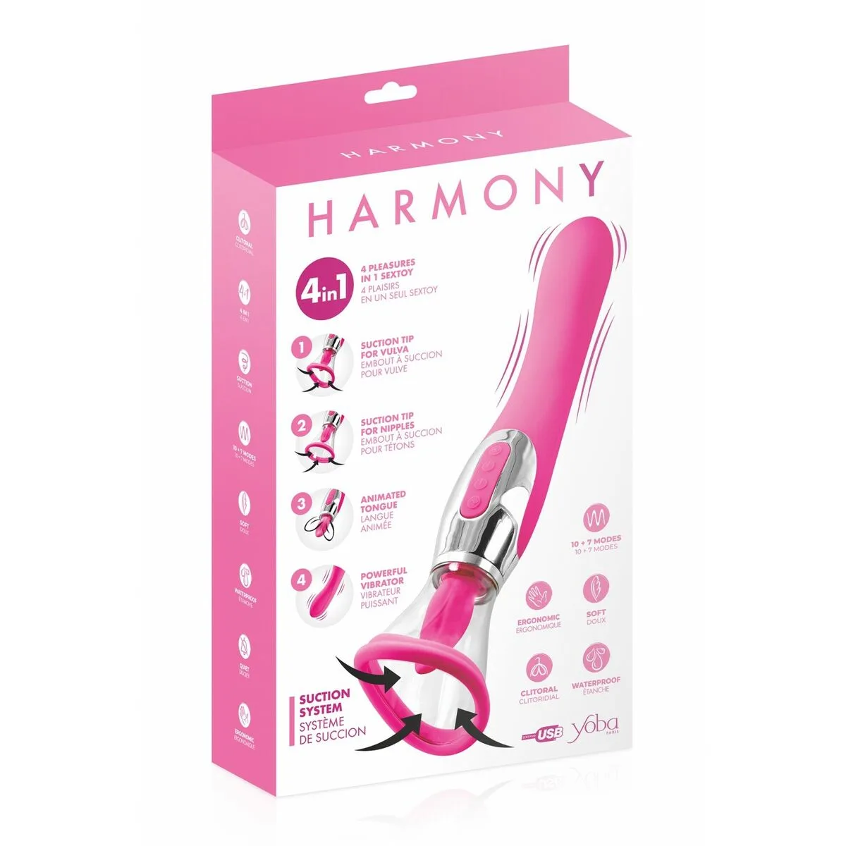 Vibration de stimulation double yoba fuchsia m040356569. Diaytar, c'est la solution élégante à tous vos problèmes du quotidien, et la source de nouvelles envies insoupçonnées.