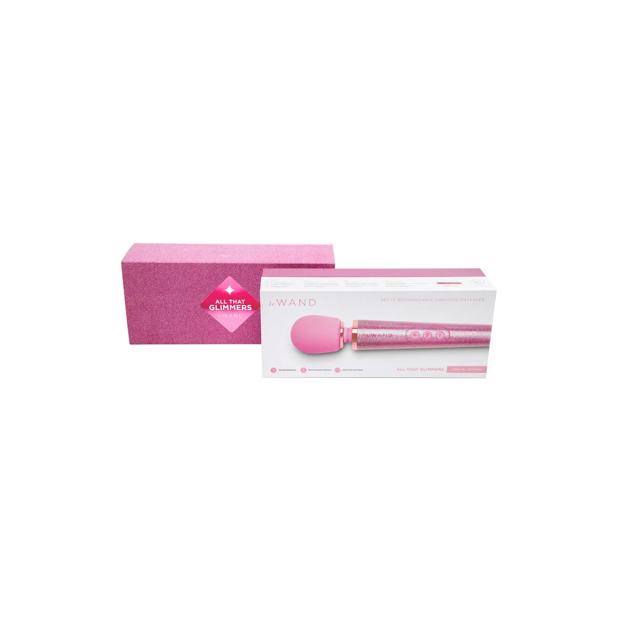 Vibromasseur le wand all that glimmers set rose s940287365. Diaytar, c'est la convergence entre votre style unique et notre sélection infinie de produits qui lui correspondent.