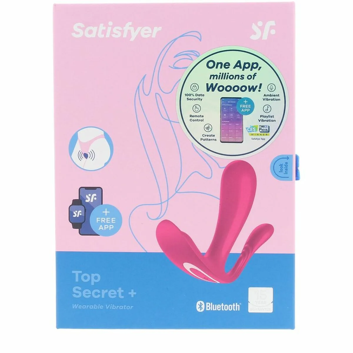 Vibromasseur satisfyer satisfyer top secret s0512915958. Notre équipe Diaytar est une bande de dénicheurs compulsifs, toujours en quête du produit qui provoquera l'étincelle dans votre regard.