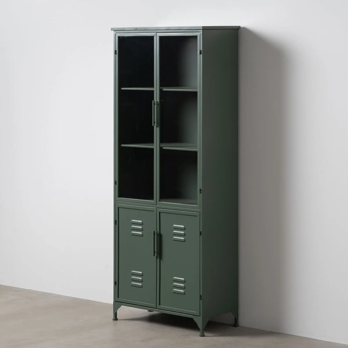 Vitrine avec double porte en cristal menthe verre fer 72 x 35 x 178 cm s880633731. Découvrez l'univers Diaytar : une boutique en ligne généraliste qui marque style, qualité et originalité dans chaque produit