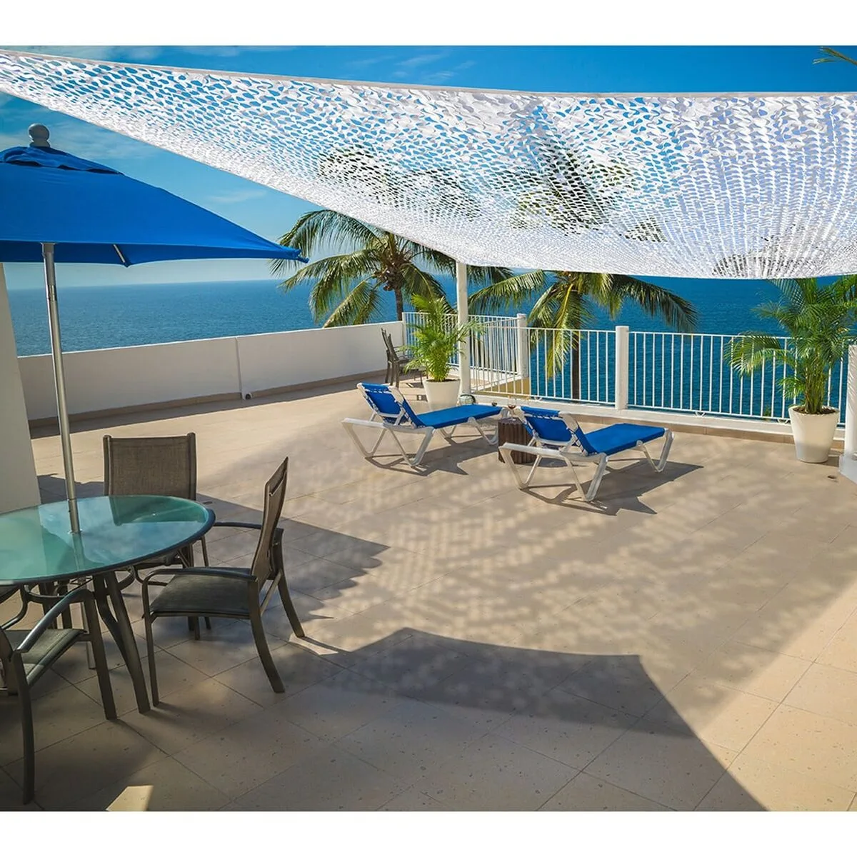 Voile d ombrage rectangulaire faura blanc 3 x 4 m reversible camouflage s792737448. Découvrez l'univers Diaytar : une boutique en ligne généraliste qui marque style, qualité et originalité dans chaque produit