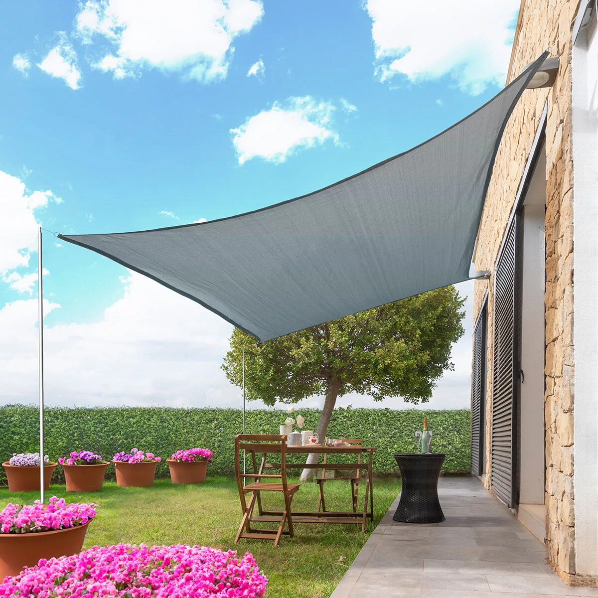Voile d ombrage rectangulaire reshad innovagoods gris 3 x 4 m reconditionne a v070787098. Diaytar a été imaginé pour les acheteurs avisés qui recherchent autant la performance que le design dans leurs produits