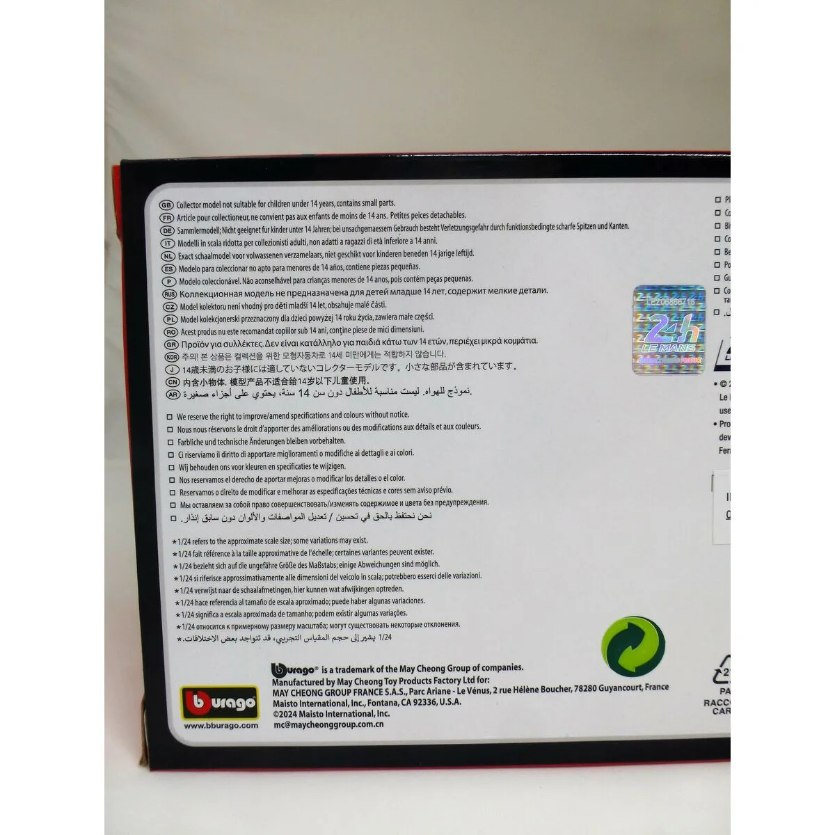 Voiture bburago ferrari 499p le mans 2023 1 24 s890572156 Voiture bburago ferrari 499p le mans 2023 1 24 s890572156. Exprimez votre personnalité avec les accessoires tendance de Diaytar.