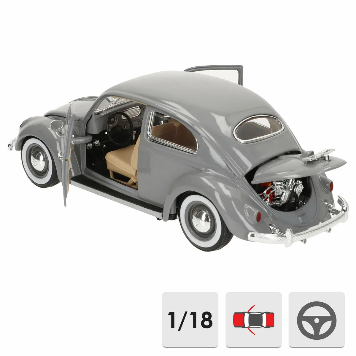 Voiture bburago gt volkswagen kafer beetle 1955 1 18 s890611712. Diaytar révolutionne votre expérience d'achat en ligne avec une curation unique de produits tendance, high-tech et lifestyle