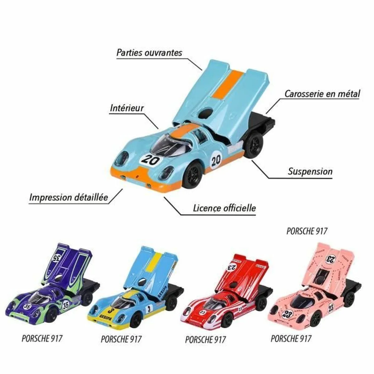 Voiture majorette porsche 917 giftpack s719809757 Voiture majorette porsche 917 giftpack s719809757. Notre algorithme préféré chez Diaytar ? L'humain. Car rien ne remplace le coup de cœur pour un produit exceptionnel.