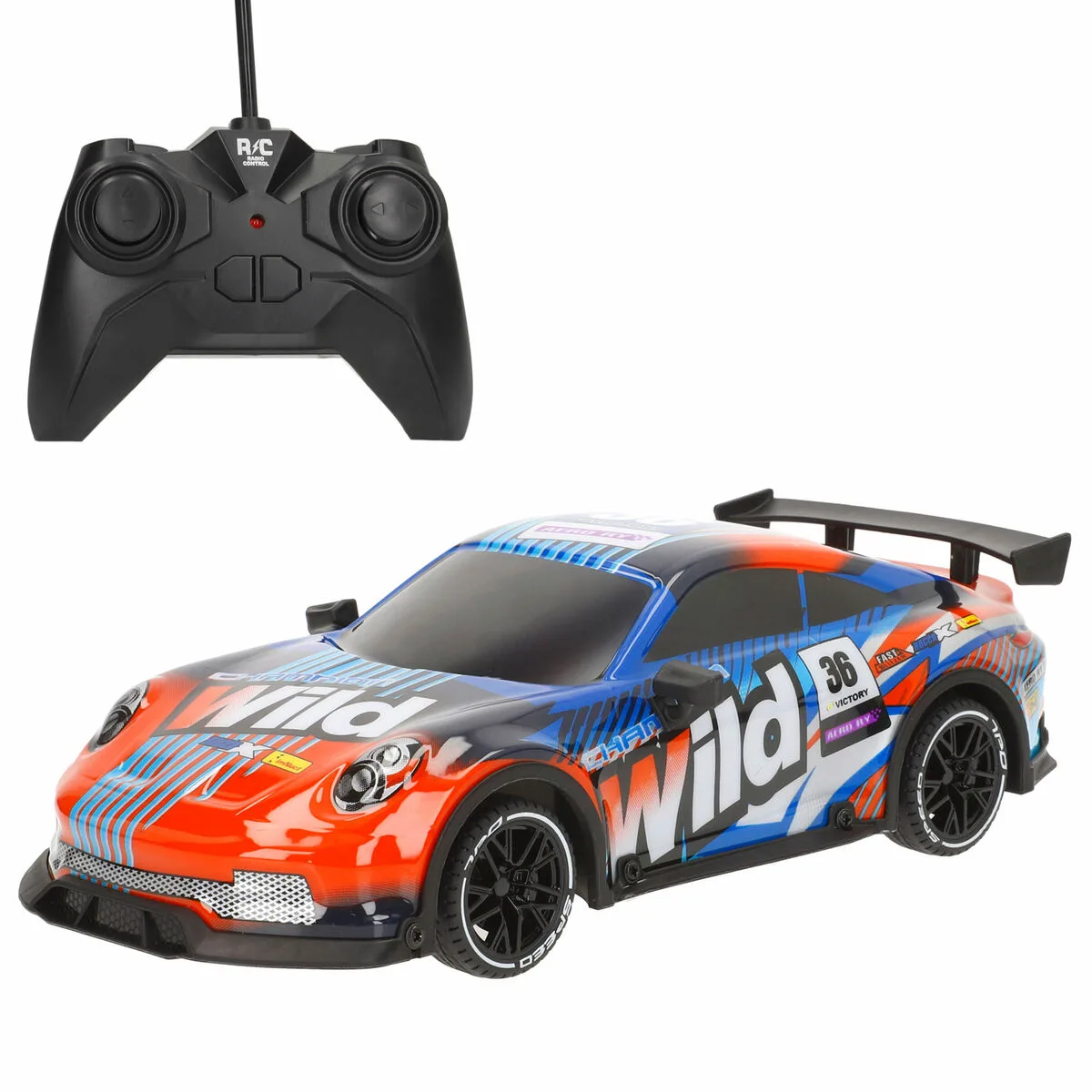 Voiture telecommandee 1 18 27 x 7 x 11 cm 6 unites s890627964. Diaytar, c'est le sismographe des tendances : nous captons les vibrations du marché pour vous offrir le meilleur.