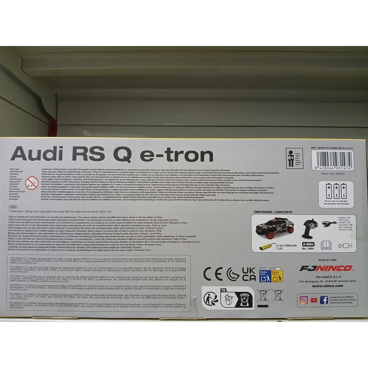 Voiture telecommandee audi 1 10 2 4 ghz 40 x 14 x 20 cm s242608561. Diaytar s'engage à vous proposer une expérience shopping unique avec des produits généraux innovants, tendance et toujours à prix attractifs