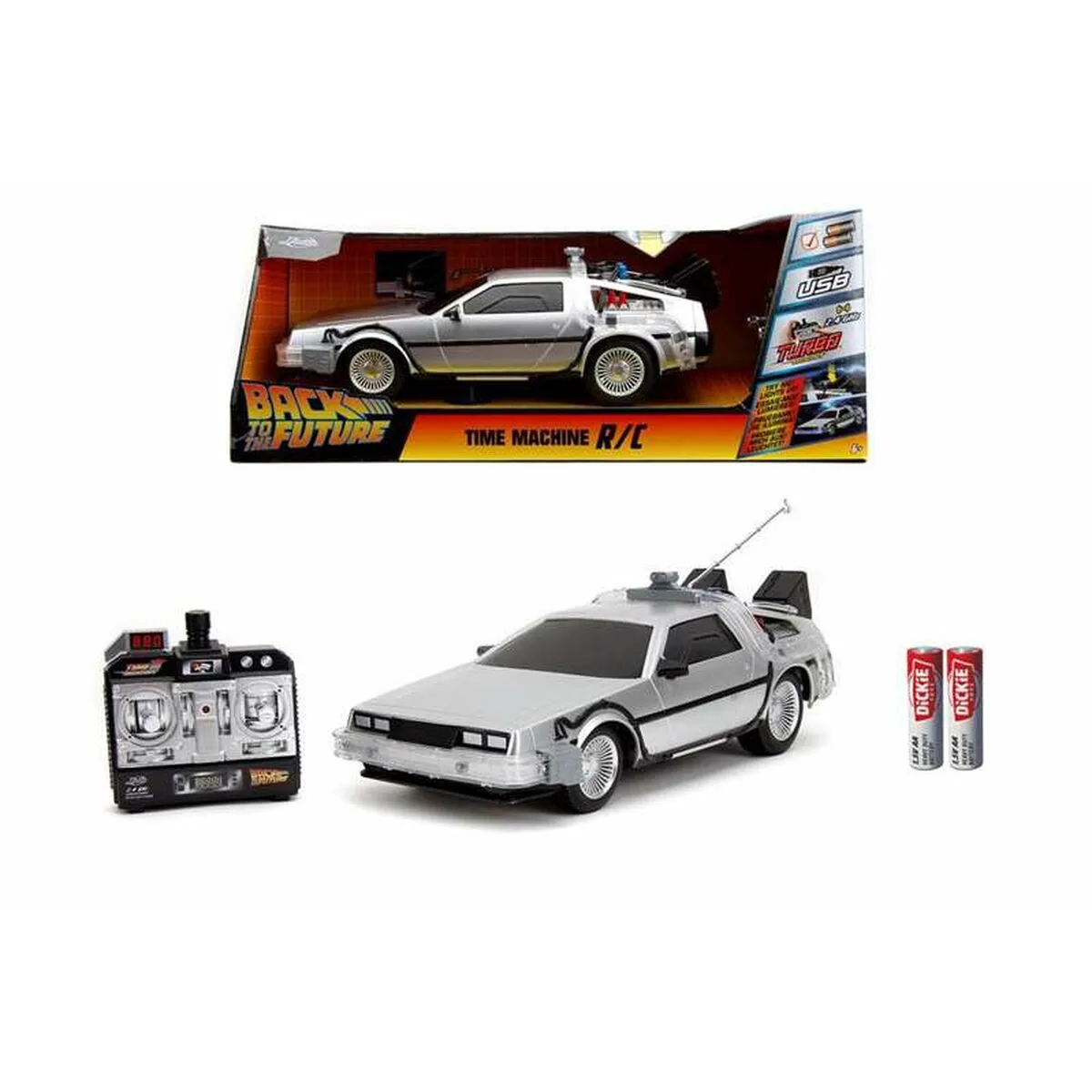 Voiture telecommandee back to the future delorean argente 1 16 s244197479. Notre raison d'être : vous faire économiser le plus précieux des resources : votre temps. Bienvenue sur Diaytar, les produits triés sur le volet.