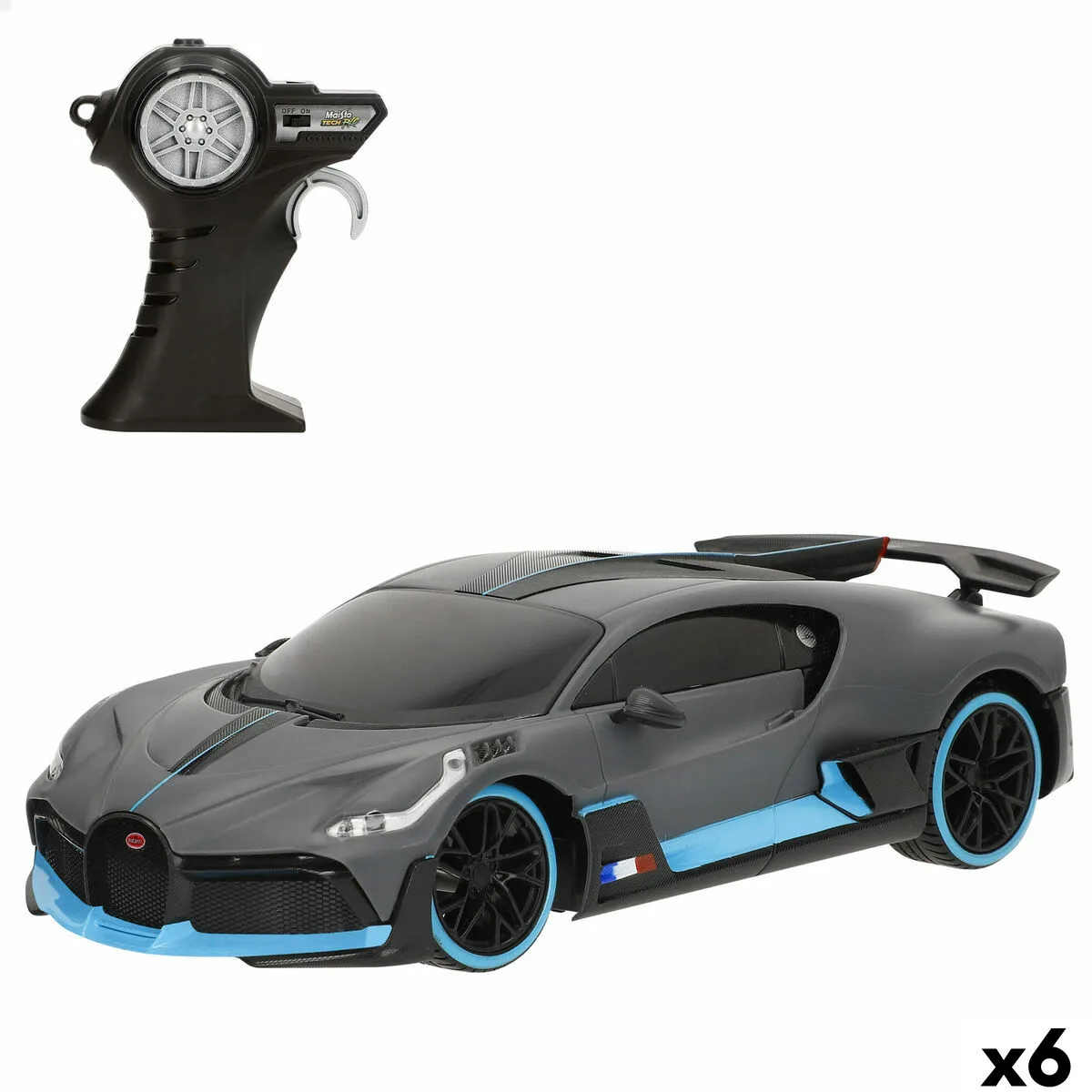 Voiture telecommandee bugatti 19 5 x 5 x 9 cm 6 unites s890576592. Transformez votre intérieur avec les produits déco Diaytar !