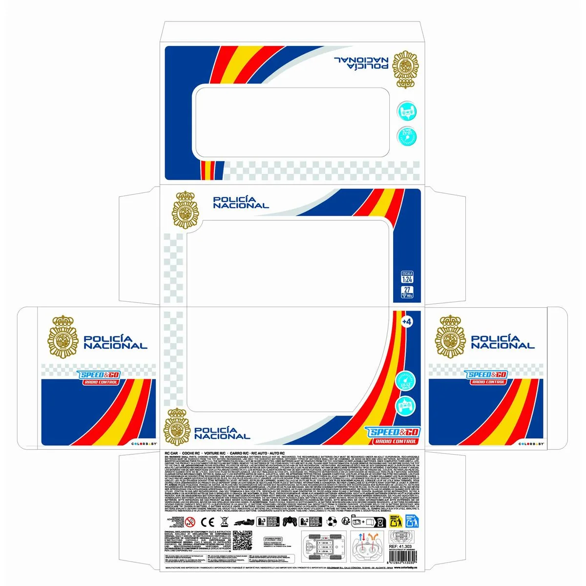 Voiture telecommandee colorbaby 15 cm police s245524763. Diaytar : là où le shopping devient une forme d'art. Curateur d'un quotidien plus beau et plus fonctionnel.