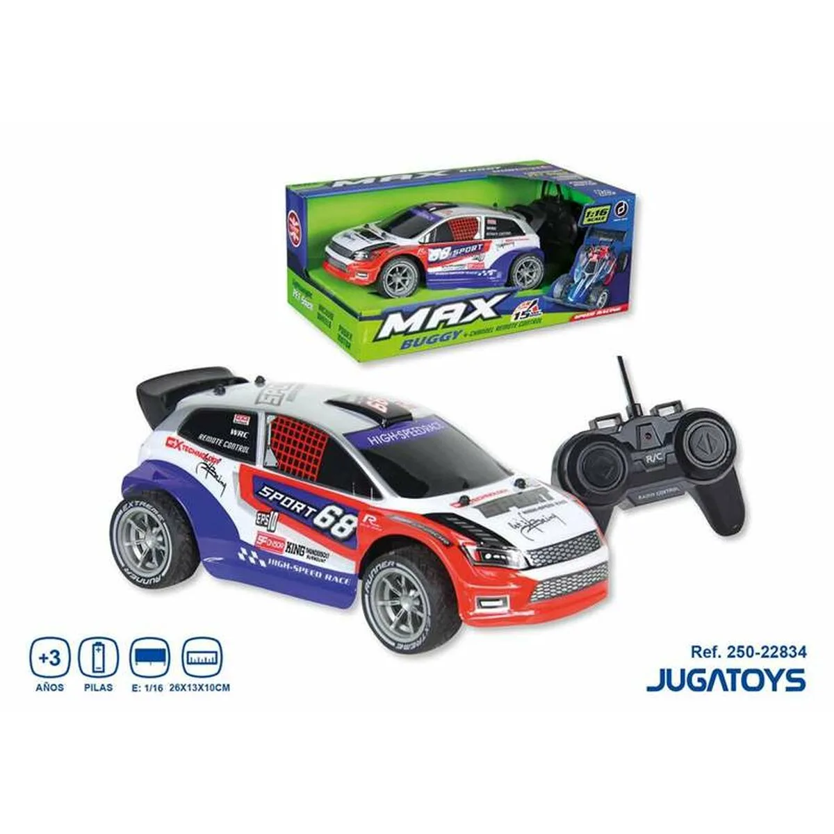 Voiture telecommandee max buggy 1 16 26 x 13 x 10 cm s245347380 Voiture telecommandee max buggy 1 16 26 x 13 x 10 cm s245347380. Chez Diaytar, chaque visite est l'occasion de découvrir un nouveau produit génial, qu'il soit électronique ou domestique